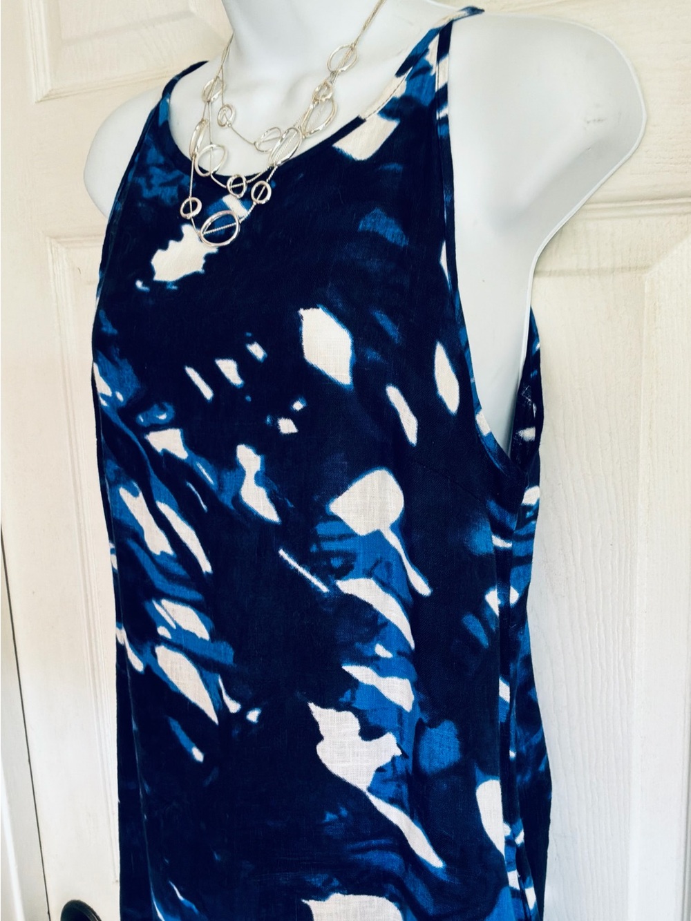 NWOT….ADOLFO DOMINGUEZ..linen maxi dress